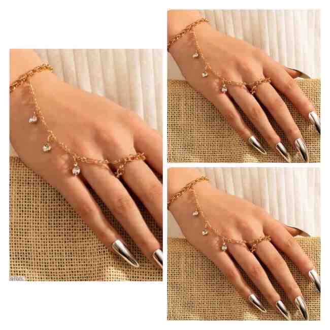 1 Pc Gold Plated Thread Bracelet