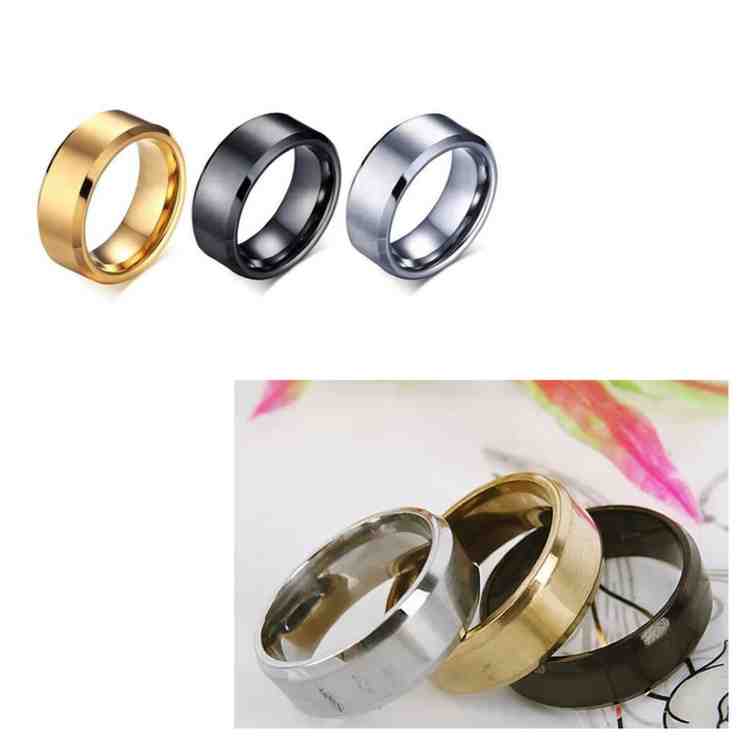 Stunning 3 Pcs Adjustable Gold & Silver Plated Band Rings – Unisex Unique Design